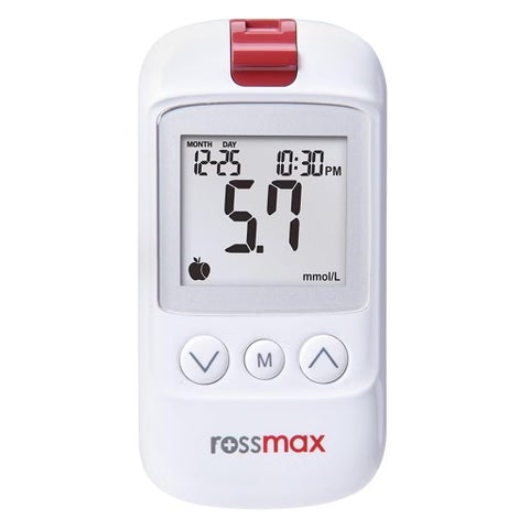 Rossmax HS200 Blood Sugar Monitor + Test Strips 50's