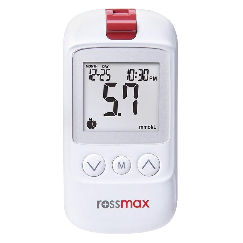 Rossmax HS200 Blood Sugar Monitor + Test Strips 50's