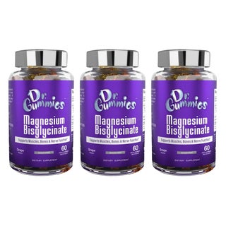 Dr. Gummies Magnesium Bisglycinate Adult Gummies Multipack - 3 x 60 Gummies