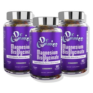 Dr. Gummies Magnesium Bisglycinate Adult Gummies Multipack - 3 x 60 Gummies
