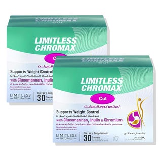 Eva Pharma Limitless Chromax Cut Powder, Weight Control - 2 x 30 Sachets