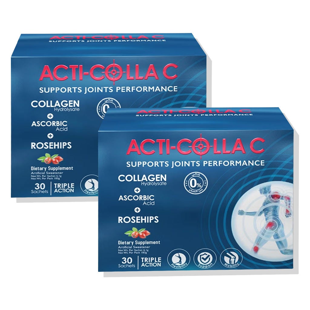 Eva Pharma Acti-Colla C Triple Action Collagen Powder, Joint Support ...