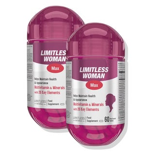 Eva Pharma Limitless Woman Max Multivitamins & Minerals - 2 x 60 Tablets