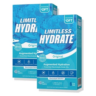 Eva Pharma Limitless Blue Raspberry Hydrate Electrolyte - 2 x 6 Sticks