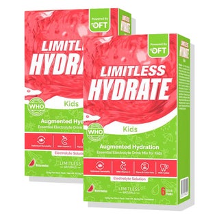Eva Pharma Limitless Watermelon Hydrate Kids Electrolyte - 2 x 6 Sticks