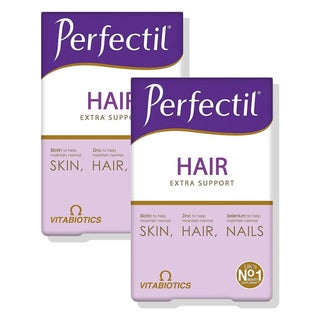 Vitabiotics Perfectil Hair Extra Support Tablets - 2 x 60 Tablets