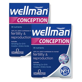 Vitabiotics Wellman Conception Tablets - 2 x 30 Tablets