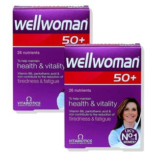 Vitabiotics Wellwoman 50+ Tablet, Health & Vitality - 2 x 30 Tablets