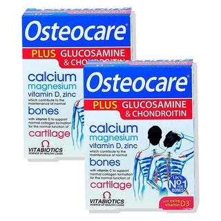 Vitabiotics Osteocare Plus Tablets, Glucosamine & Chondroitin - 2 x 60 Tablets