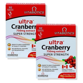 Vitabiotics Ultra Cranberry Extract 750mg Tablets - 2 x 30 Tablets