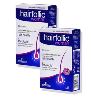 Vitabiotics Hairfollic Woman Tablets - 2 x 60 Tablets