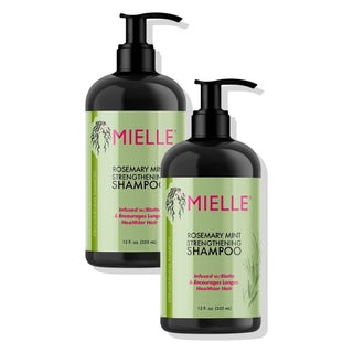 Mielle Rosemary Mint Hair Strengthening Shampoo - 2 x 355ml