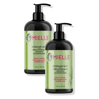 Mielle Rosemary Mint Hair Strengthening Leave-In Conditioner - 2 x 355ml