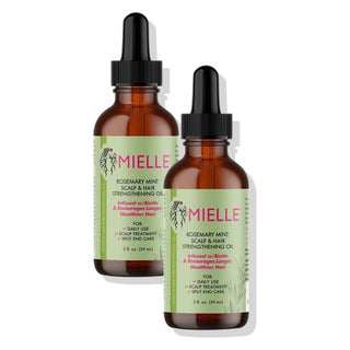 Mielle Rosemary Mint Scalp & Hair Strengthening Oil - 2 x 59ml