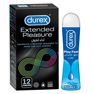 Durex Extended Pleasure Condom & Lube Set