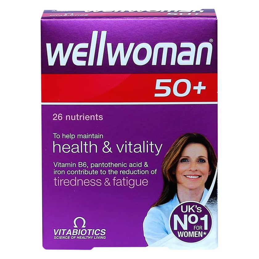 Vitabiotics Family Wellness Bundle With Wellman, Wellwoman 50+ & Wellkid