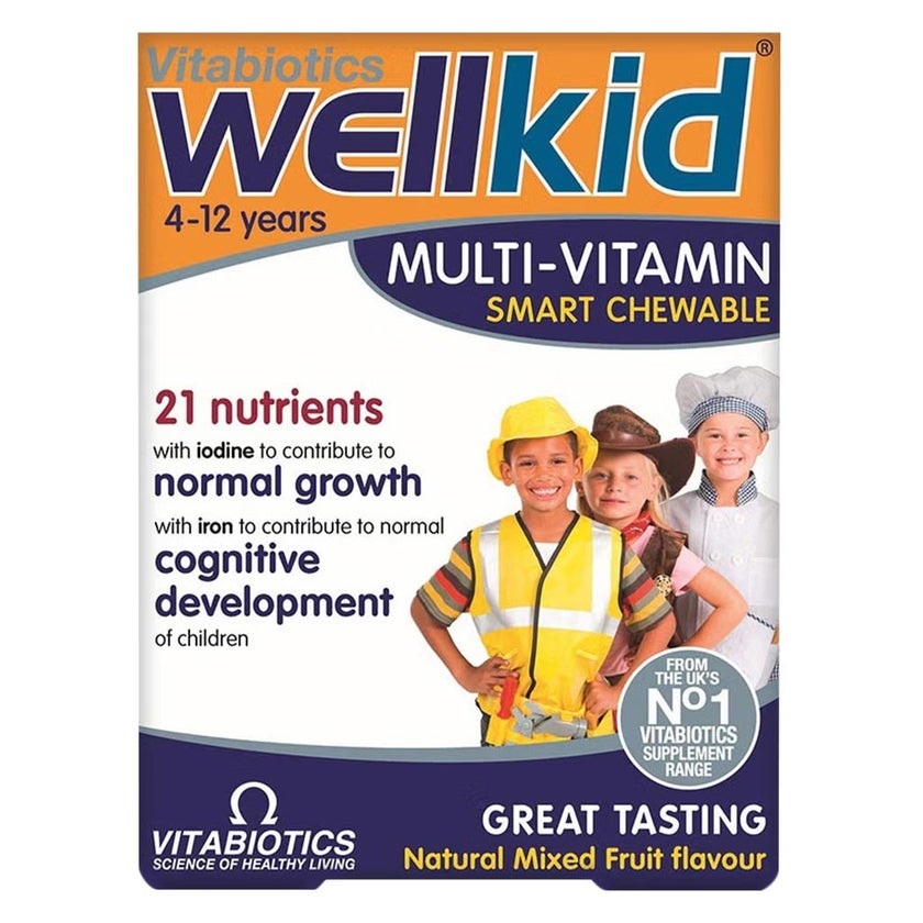 Vitabiotics Family Wellness Bundle With Wellman, Wellwoman 50+ & Wellkid