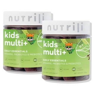 Nutrili Kids Multi+ Probiotics Gummies, Cherry - 2 x 60 Gummies