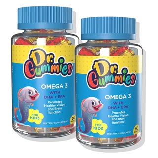 Dr. Gummies Kids Omega 3 Gummies - 2 x 60 Gummies
