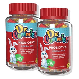 Dr. Gummies Kids Probiotic Gummies, 2 Billion CFU - 2 x 60 Gummies