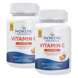 Nordic Naturals Kids Vitamin-C 250mg Gummies - 2 x 60 Gummies