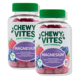 Chewy Vites Adults Magnesium Gummies - 2 x 60 Gummies