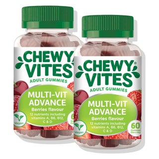 Chewy Vites Multi-Vit Advance Adult Gummies - 2 x 60 Gummies
