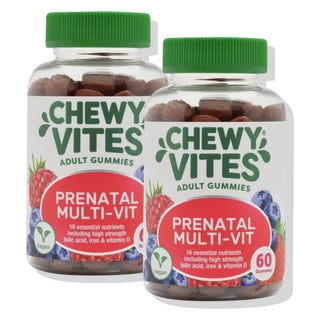 Chewy Vites Women Prenatal Multivitamin Gummies - 2 x 60 Gummies