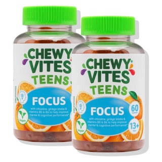 Chewy Vites Teens Focus Gummies - 2 x 60 Gummies