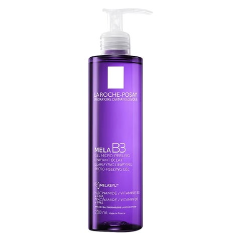 La Roche-Posay Mela B3 Micro Peeling Gel 200ml + Niacinamide Serum 30ml