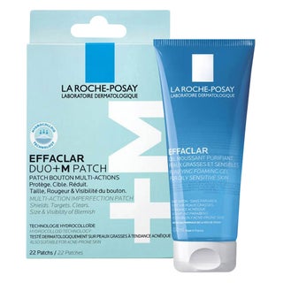 La Roche-Posay Effaclar Duo+M Pimple Patches + Purifying Foaming Gel 200ml