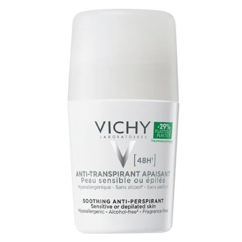 Vichy 48H Anti Perspirant Deo Roll On 50ml + Mineral 89 Booster Serum 50ml