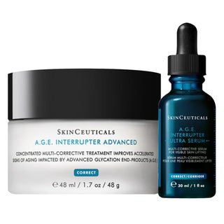 SkinCeuticals A.G.E. Interrupter Serum 30ml + Interrupter Advanced Cream 48ml
