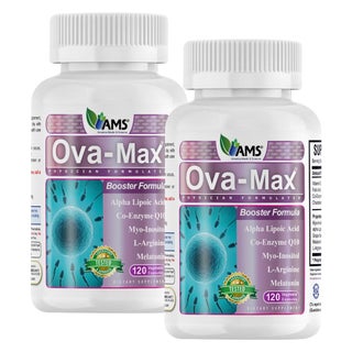 AMS Ova-Max Women Fertility Capsules - 2 x 120 Capsules