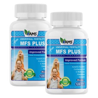 AMS MFS Plus Male Fertility Supplement - 2 x 120 Capsules