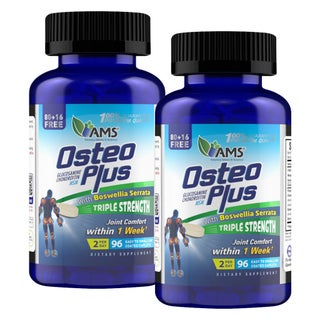 AMS Osteo Plus Joints Support Caplets - 2 x 96 Caplets