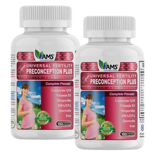 AMS Preconception Plus Supplement, Prenatal Support - 2 x 180 Capsules