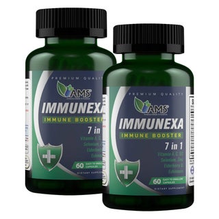 AMS Immunnexa 7-In-1 Capsules, Immune Booster - 2 x 60 Capsules