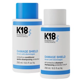 K18 Damage Shield pH Protective Shampoo + Conditioner, 250ml