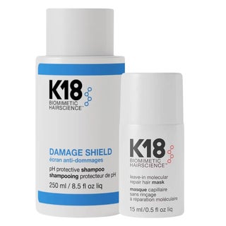 K18 Molecular Hair Repair Mask, 15ml + Protective Shampoo, 250ml