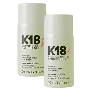 K18 Biometric Hair Science Molecular Repair Hair Mask - 2 x 50ml