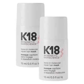 K18 Biometric Hair Science Molecular Repair Hair Mask - 2 x 15ml