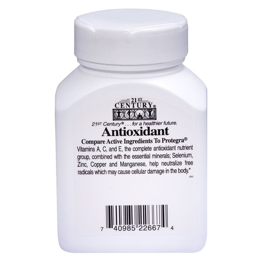 21st Century Antioxidant Vitamin A C E Tablets, Pack of 75's