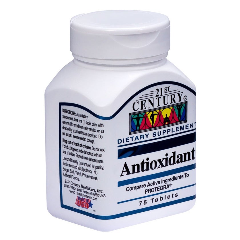 21st Century Antioxidant Vitamin A C E Tablets, Pack of 75's