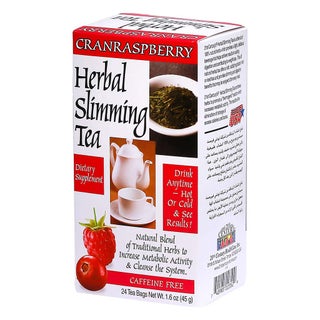 21st Century Herbal Slimming Tea Bag, CranRaspberry, Pack of 24's
