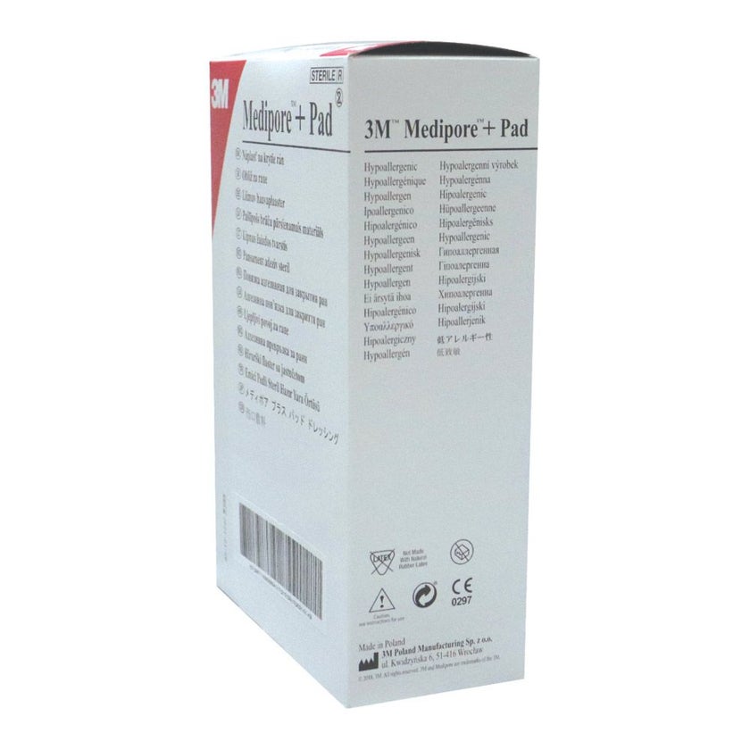 3M Medipore + Pad 10 x 15cm, Pack of 25's