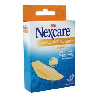3M Nexcare Active Bandages, Pack of 30's