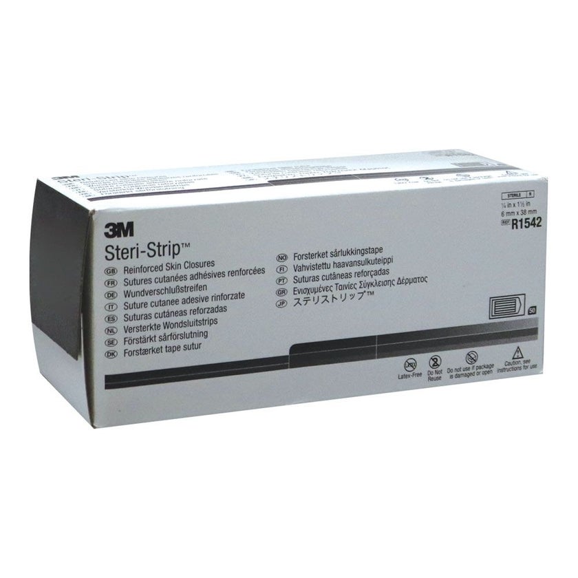 3M Steri-Strip 6 mm x 38 mm, Pack of 50's