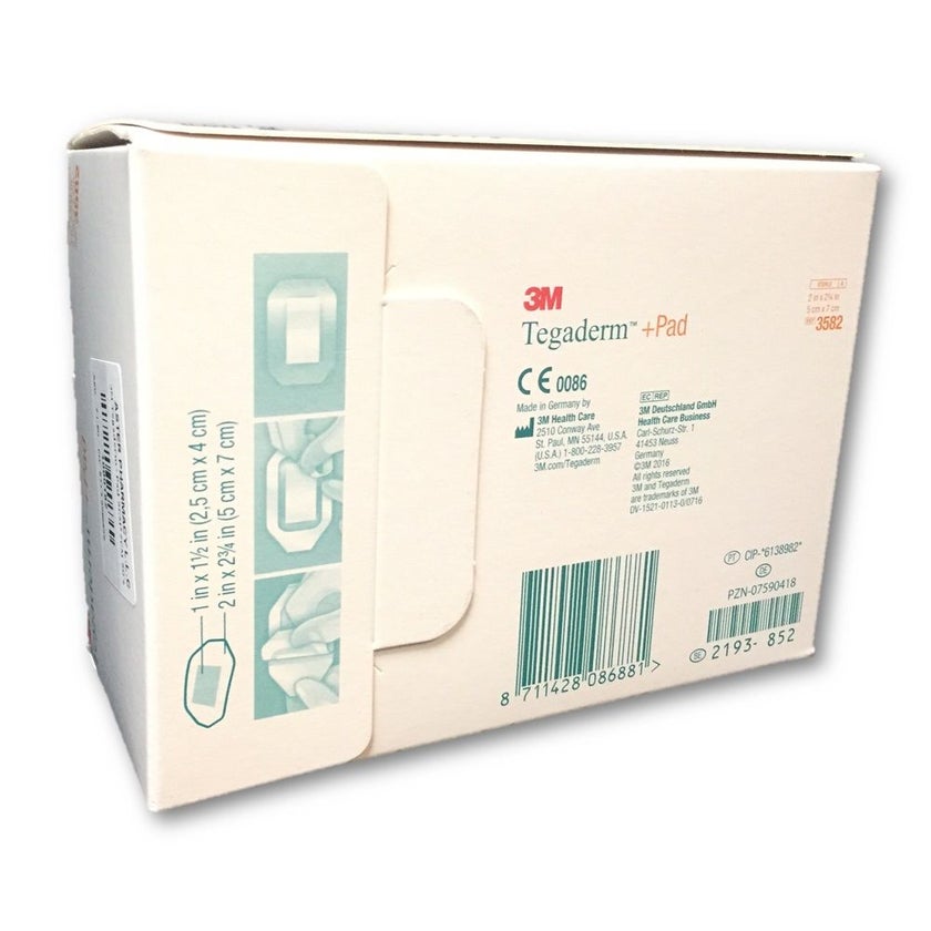 3M Tegaderm+ Pad 5 x 7cm, Pack of 50's