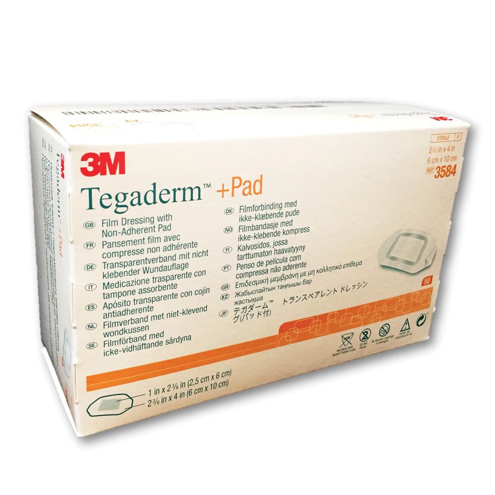 3M Tegaderm+ Pad 6 x 10cm, Pack of 50's - myAster